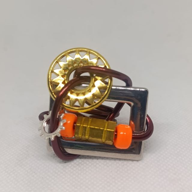 Anillo V&oacute;rtice VM 07 — tama&ntilde;o mediano