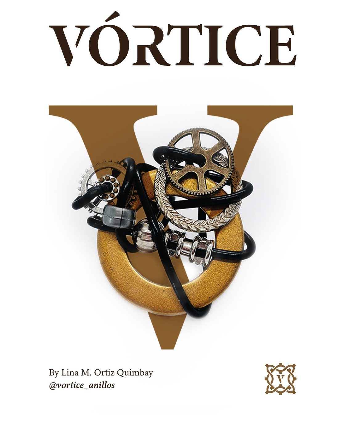Postal V&Oacute;RTICE — obra gr&aacute;fica de la marca